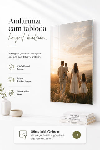 Kişiye Özel Cam Tablo