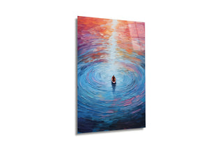"Eternal Calm: Sonsuz Huzur" Modern Cam Tablo
