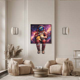 Astro Dream: Galaktik Bir Rüya Metal Tablo