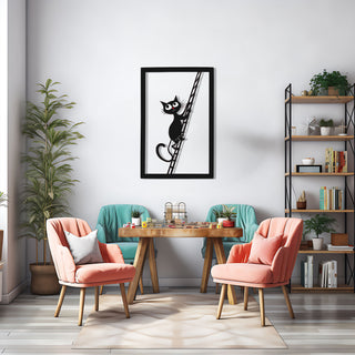 Cat on a Ladder: Merdivendeki Kedi