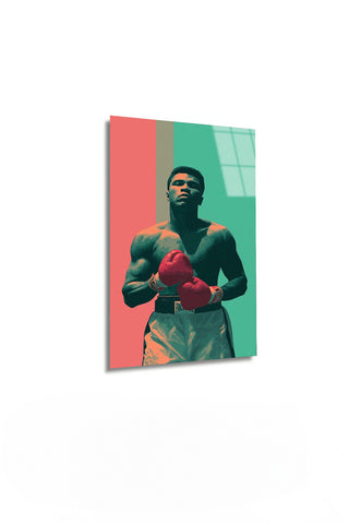 Muhammad Ali Pop Art Modern Cam Tablo