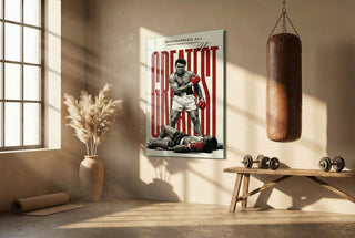 Muhammad Ali "The Greatest" Vintage Cam Tablo